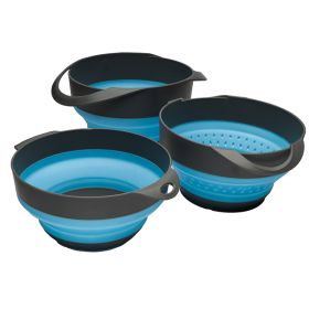 S.O.L. Survive Outdoors Longer Flat Pack Bowls &amp; Strainer Set