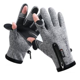 Winter Gloves Waterproof Thermal Touch Screen Thermal Windproof Warm Gloves Cold Weather Running Sports Hiking Ski Gloves (Color: 10)