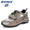 BONA 2022 New Designers Hiking Shoes Autumn Mountaineering Non-slip Footwear Men Trekking Sneakers Mansculino Walking Shoes