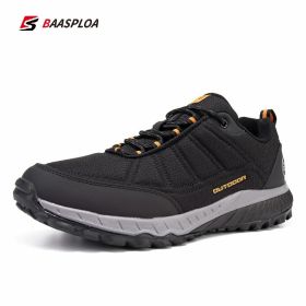 Men's Hiking Shoes Waterproof Outdoor Sneaker Travel Shoes Fashion Non-Slip Wear-Resistant Sneakers Climbing Shoes Baasploa (Color: 113201-HU)