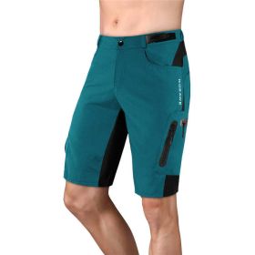 Breathable And Sweat-wicking Five-point Shorts For Outdoor Leisure Hiking And Cycling (Color: Navy Blue)