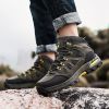 Spring Autumn Winter 36-46 Sport Training Hiking Shoe Waterproof Men Women Casual Fashion Outdoor High-top Cross-country Walking