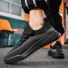 High Quality Mesh Sneakers Lightweight Breathable Casual Shoes Front Lace Up Hiking Running Outdoor Spring Summer Autumn Simple