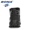 BONA 2022 NewDesigners Nubuck Sports Tactical Boots Men Hiking Mountain Shoes High Top Plush Tactical Footwear Masculino Comfy