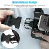 Outdoor Hiking Chest Harness Body Strap Mount Accessories Side Pouch Storage Bag